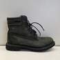Timberland Black Nubuck Leather 6 Inch Boots Women's Size 7W image number 1