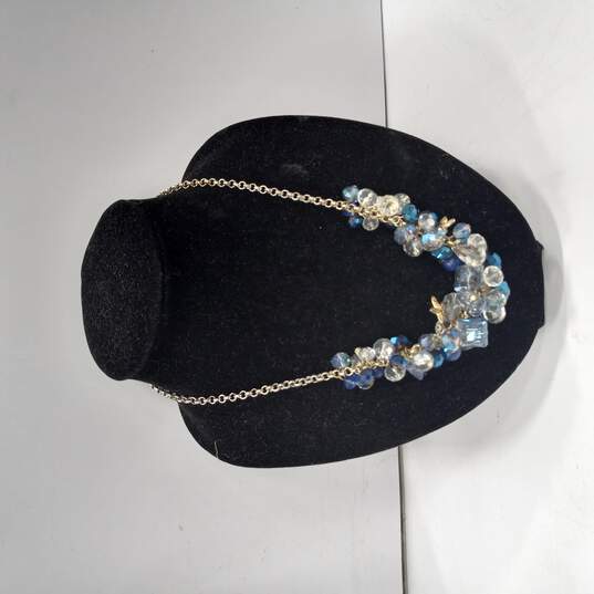 Buy the Silver Tone & Emerald Blue Tone Fashion Costume Jewelry Set ...