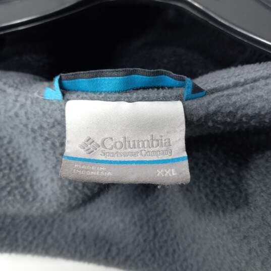 Columbia 1/4 Zip Pullover Fleece Sweater Men's Size XXL image number 4