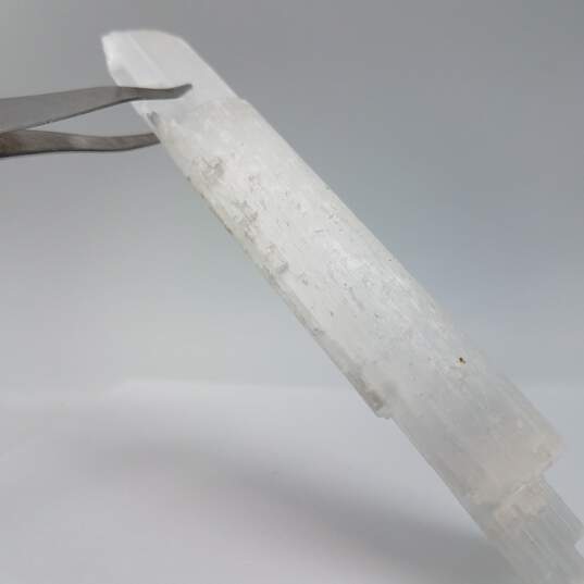 Selenite Crystal Wand Damaged 74.3g image number 3