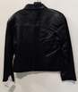 Evan Davies Leather Bomber Jacket Size 4 image number 9