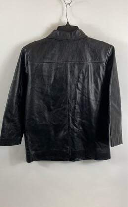 Cherokee Black Leather Jacket - Size Large alternative image