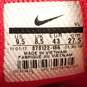 Nike Alpha Menace Pro Mid Cleats White Red 9.5 image number 8