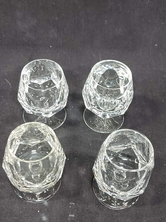 Set of 8 Crystal Brandy Glasses image number 5