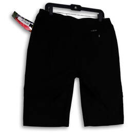NWT Womens Black Perfect Fit Elastic Waist Pull-On Capri Pants Size 16 alternative image