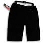 NWT Womens Black Perfect Fit Elastic Waist Pull-On Capri Pants Size 16 image number 2
