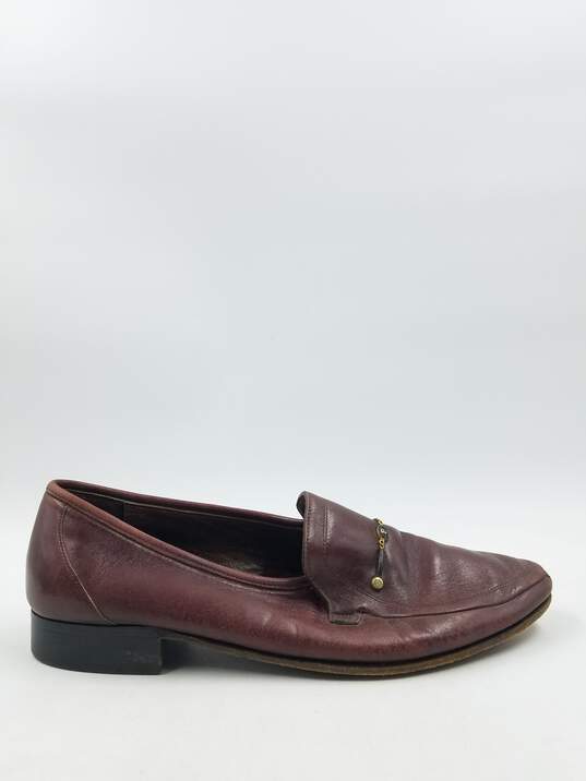 Bally Rachilde D.Brown Loafers M 7.5E COA image number 1