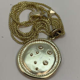 Designer Kendra Scott Gold-Tone Astrological Sign Round Pendant Necklace alternative image