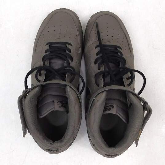 Nike Air Force 1 Mid Ridgerock Black Men's Shoes Size 10 image number 4