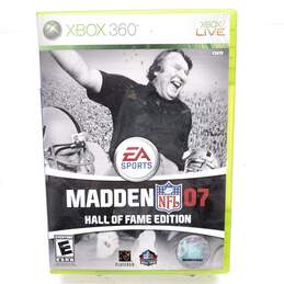Xbox 360 | MADDEN 07 (Hall of Fam Edition)