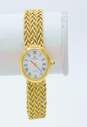 Ladies 14K Yellow Gold Cyma Swiss Quartz Rope Chain Wrist Watch 27.3g image number 1