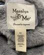 Maralyn & Me Gray Reversible Faux Fur Jacket - Size Large image number 4