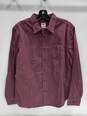 Levi's Red Checkered Button Up Shirt Men's Size L image number 1