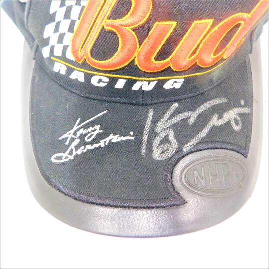 NHRA Kenny Bernstein Signed LTD ED Bud Racing Hat image number 3