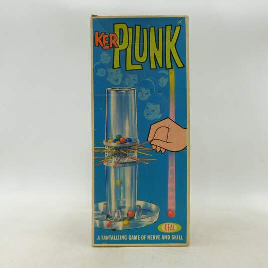 Kerplunk Game Ideal 1967 Original Box image number 5