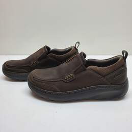 Clarks Dark Brown Slip On Loafers Mens Size 8
