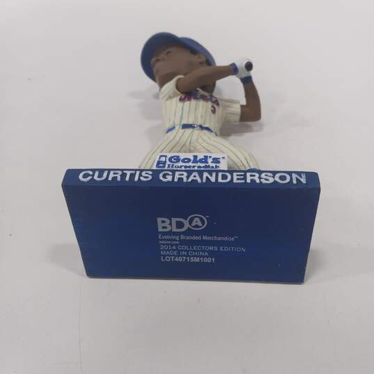 Gold's Horseradish  2014 New York Mets Curtis Granderson Bobblehead image number 6