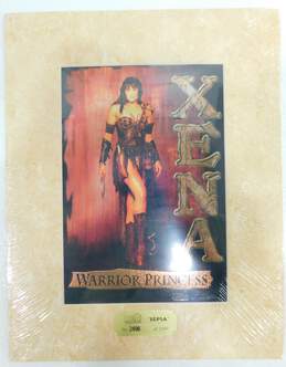Xena Warrior Princess Sepia Chromium LTD ED Print w/ COA