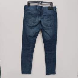 Michael Kors Men's Blue Parker Slim Fit Jeans Size 34 x 32 alternative image