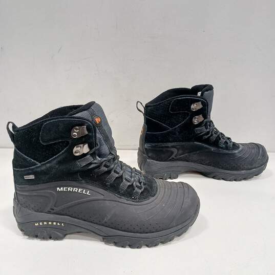 Merrell Glacier Black Boots Men's Size 10 image number 4