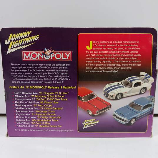 Johnny Lighting Monopoly 3 Car Box Set NIB image number 2