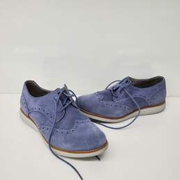 Cole Haan WM's Grandos Wingtip Oxford Blue Shoes Size 8.5 B alternative image