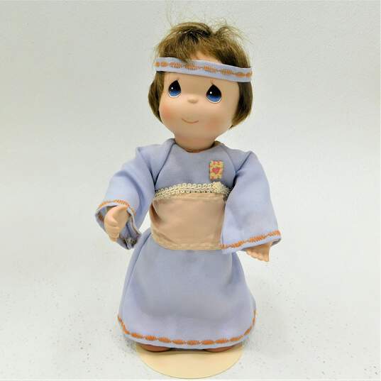 Ashton Drake Precious Moments Come Let Us Adore Him Nativity Porcelain Doll IOB image number 2