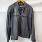 Guess Motorcycle Jacket Black in Men's Size XXL image number 1