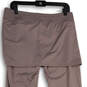 NWT Womens Lavender Elastic Waist Skinny Leg Skirt Leggings Size Large image number 3