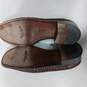 Cole Haan Men's Brown Woven Leather Penny Loafers Size 8 image number 5