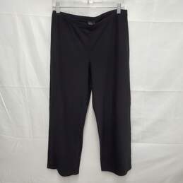 Eileen Fisher WM's Black Stretch Viscose Ponte Pants Size SM