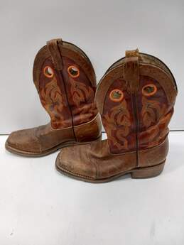 Double-H Men's Western Leather Boots Size 11 alternative image