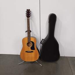 George Washburn D-12S Acoustic Guitar in Case