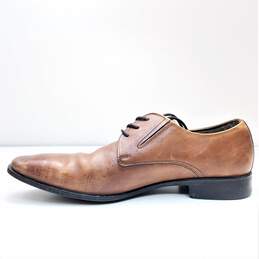 Aldo Brown Leather Derby Dress Shoes US 10.5 alternative image