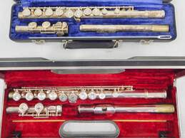 Armstrong Model 104 and Artley Flutes w/ Cases and Accessories (Set of 2)