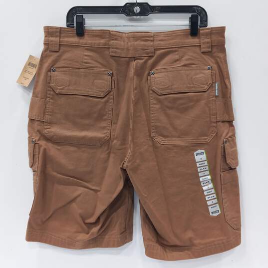 Duluth Trading Men's Flex Fire Hose 11"Relaxed Fit Cargo Shorts Size 36 NWT image number 4