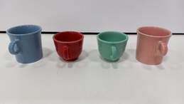 Set of 4 Colorful Stoneware Mugs alternative image