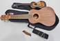 Harmony (Soprano) and Oscar Schmidt OU2 (Concert) Ukuleles w/ Cases (Set of 2)(Parts and Repair) image number 1