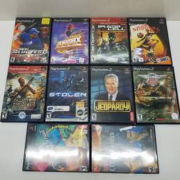 Lot of 10 PlayStation 2 Games