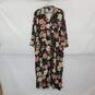 Torrid Black Floral Patterned Button Up Maxi Dress WM Size 1 ( 14/16 ) image number 1