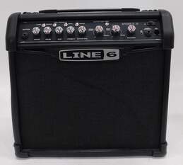 Line 6 Brand Spider IV 15 Model Black Electric Guitar Amplifier w/ Accessories