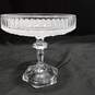 Tazza Frosted Pressed Glass Dessert Service Dish image number 3