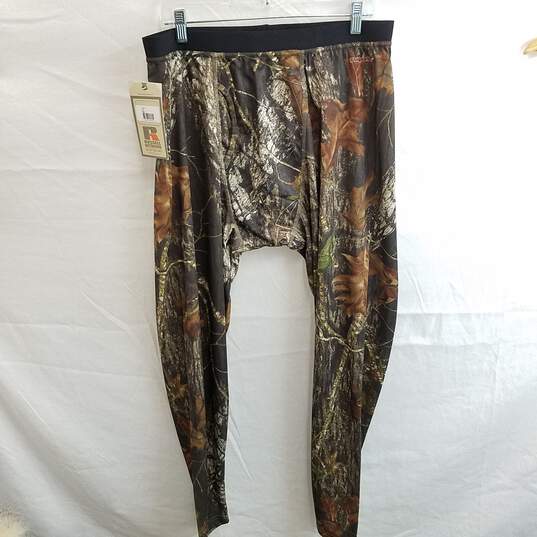 Russell Outdoors Camo Polyester Vaportec Base Pant Size L image number 1