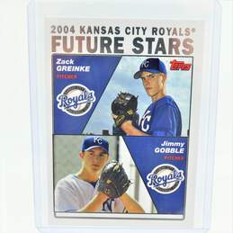 2003 Zack Greinke Future Stars Rookie Kansas City Royals
