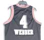 Mens Multicolor Sacramento Kings Chris Webber #4 Basketball Jersey Size L image number 4