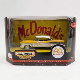 1:43 scale die cast Matchbox, 1957 Chevy Bel Air, McDonald's, Collection