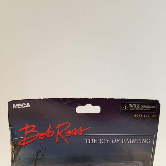 NECA Toony Classics The Joy of Painting Bob Ross Peapod Action Figure Pink Shirt NIP image number 8