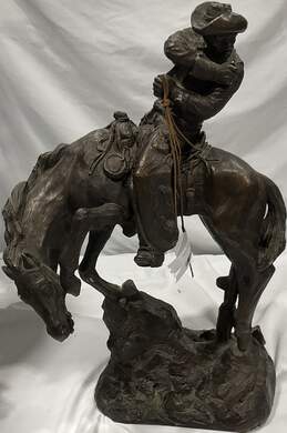 Austin Prod. Cowboy Sculpture 1978