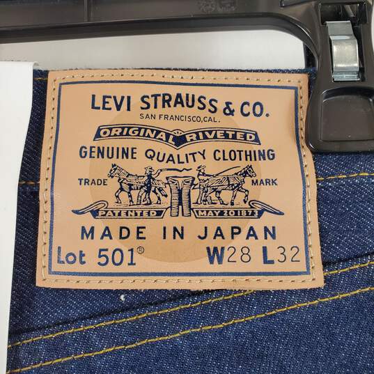 Levi's Men's Vintage Blue Jeans SZ 28 X 32 NWT image number 6