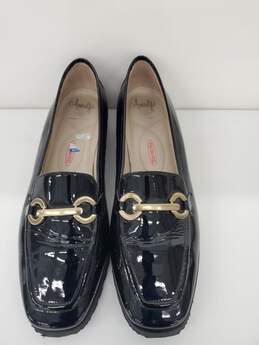 Men Amalfi by Ragone Gero Black Loafer Size-11.5  used